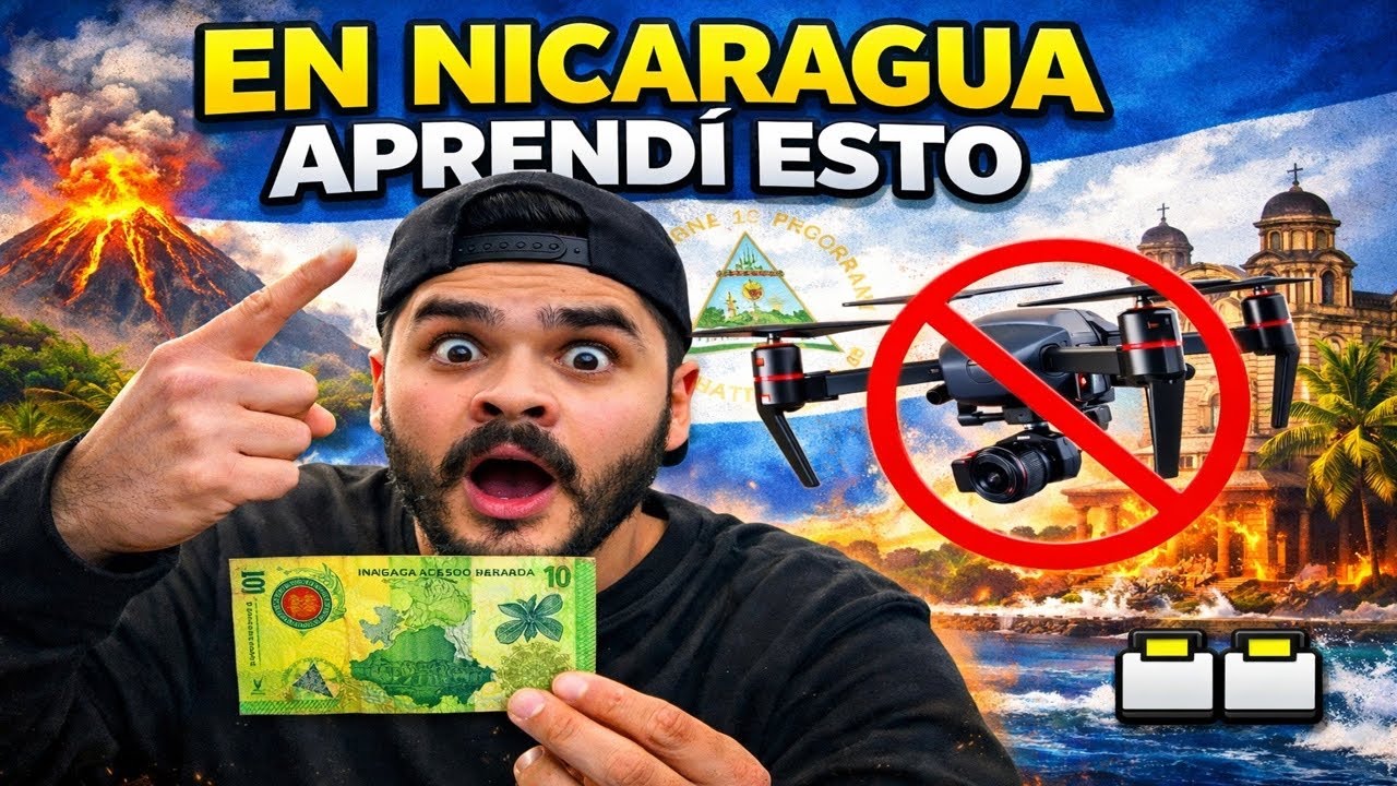 Lo que NADIE te dice antes de viajar a Nicaragua 🇳🇮⚠️