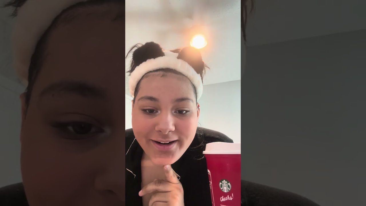 Doing my makeup 