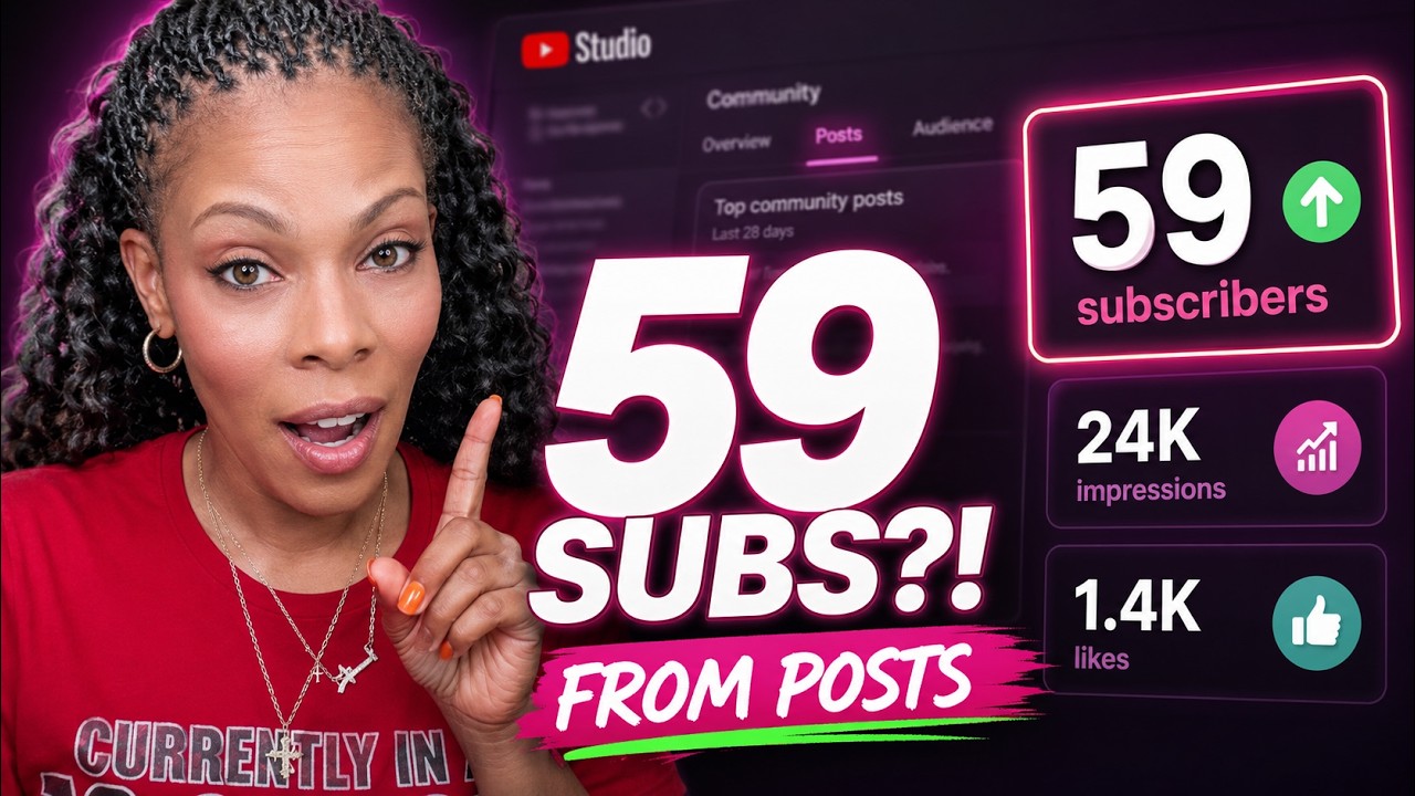 I Gained 59 Subscribers From Community Posts
