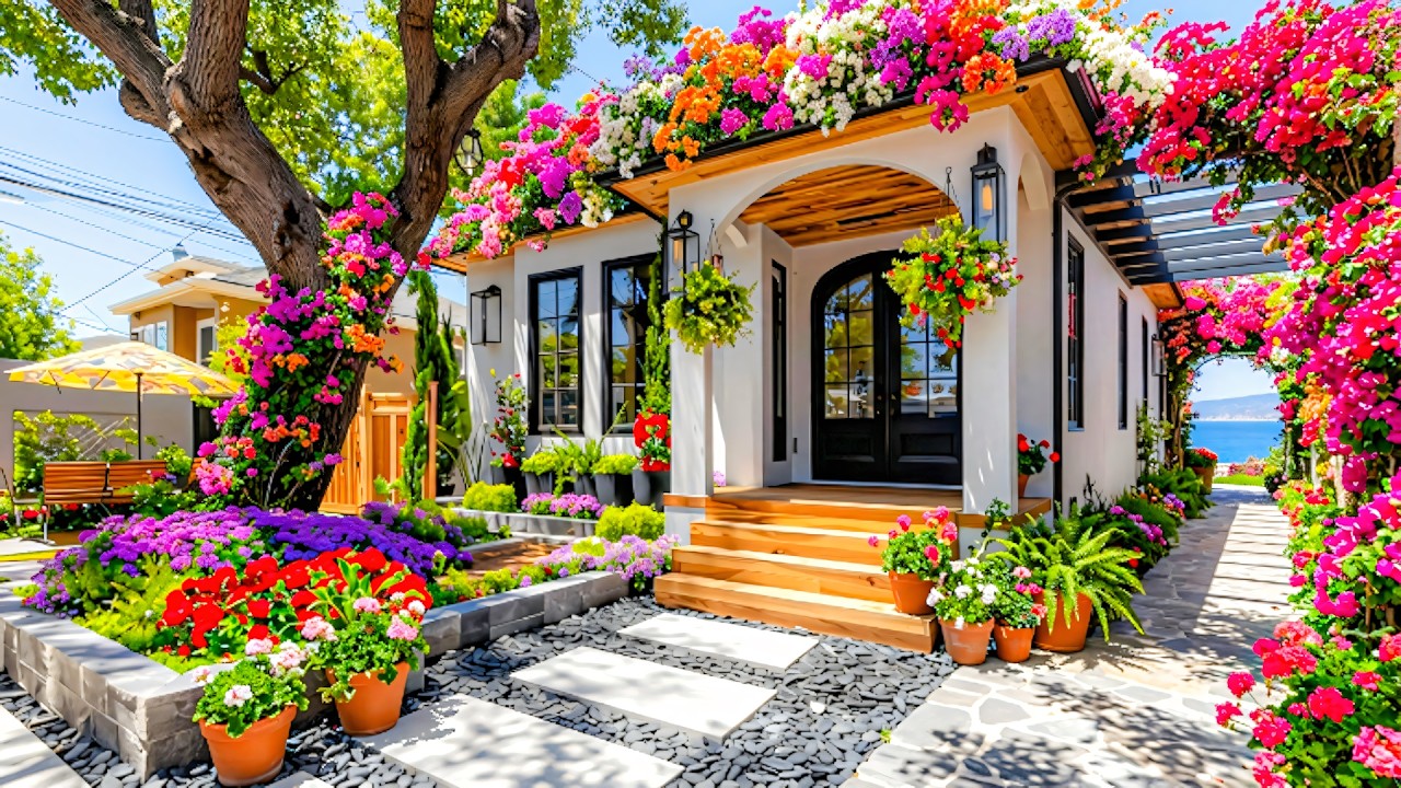 Step Into a Garden of Calm 🌸Beautiful Healing Flower Paradise to Relax the Brain and Soothe the Soul