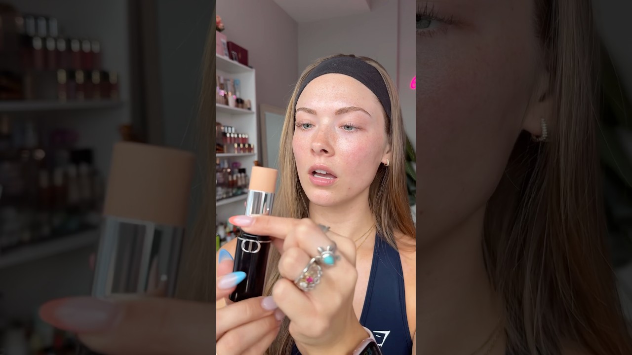 СТОИТ ЛИ ТОГО ТОГО, ЧТО DIOR FOUNDATION STICK ЗА 52 ДОЛЛАРА?! ⛓️&zwj;💥🖤🫧 #макияж #тональный крем #тренд