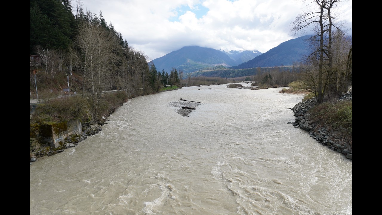 Fast Flowing Vedder River March 2026