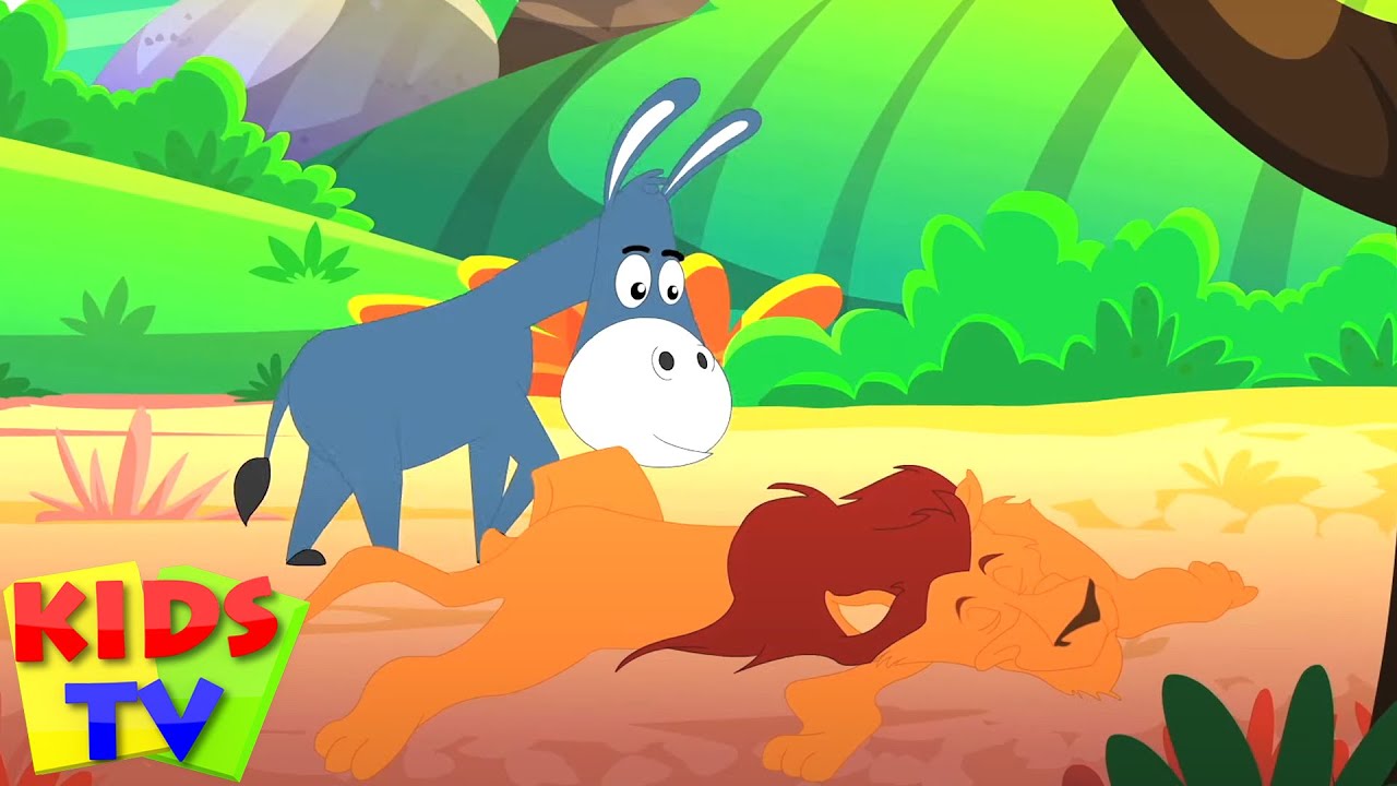 The Ass In The Lion's Skin | Fairy Tales For Children | Kids Stories For Babies | StoryTime