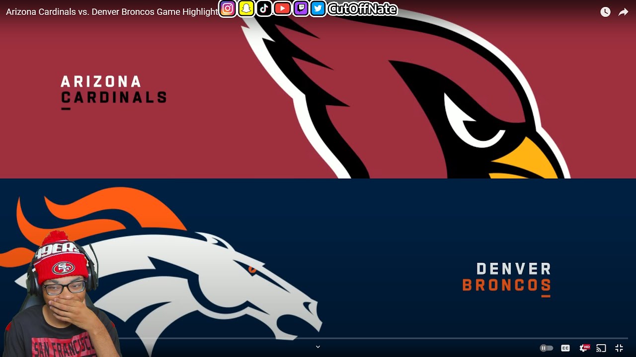 CARDS FAV OPP REACTS TO Arizona Cardinals vs. Denver Broncos Game Highlights | 2025 Preseason Week 2