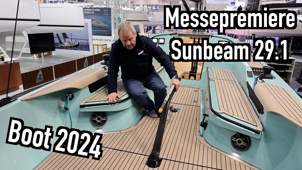 Messepremiere boot 2024: Sunbeam 29.1 - Weekender mit spannenden Innovationen