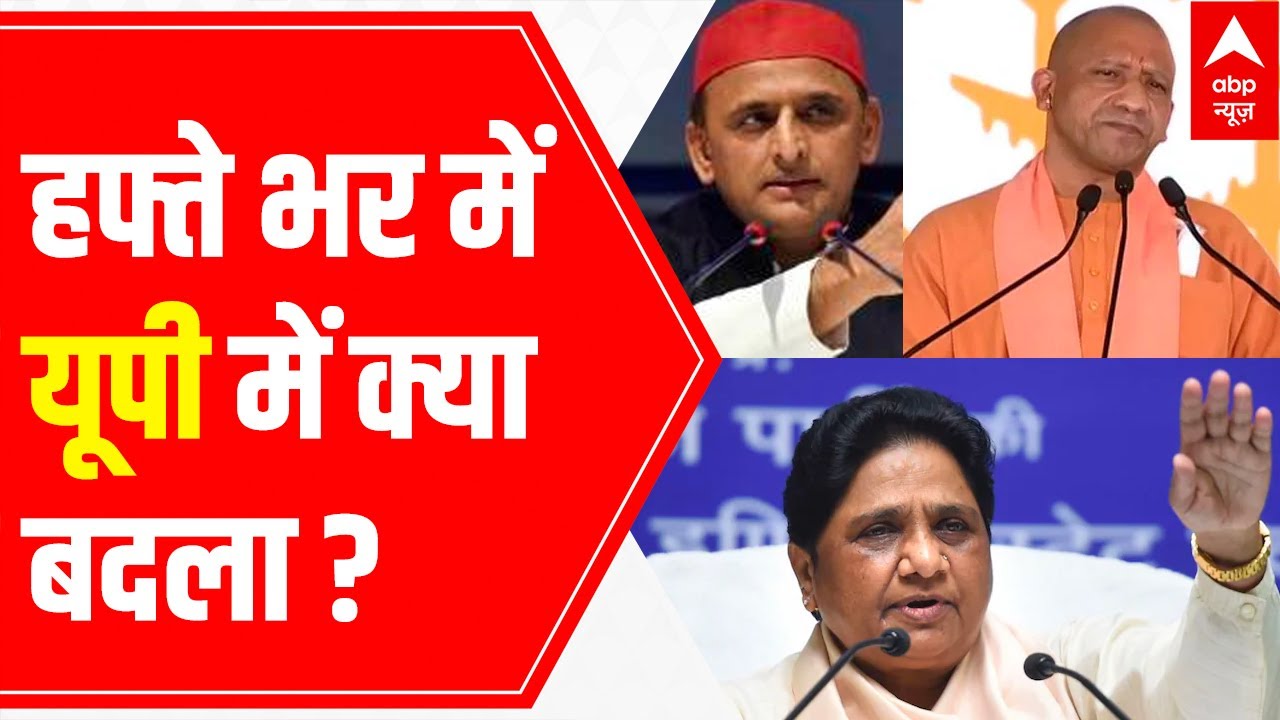 UP Election 2022: Where do political parties stand? | ABP-C Voter Survey