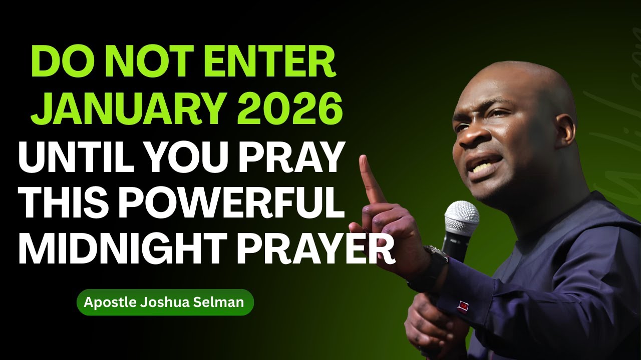 (12:00am) Cross-Over To January 2026 With This Powerful Prayers - Apostle Joshua Selman