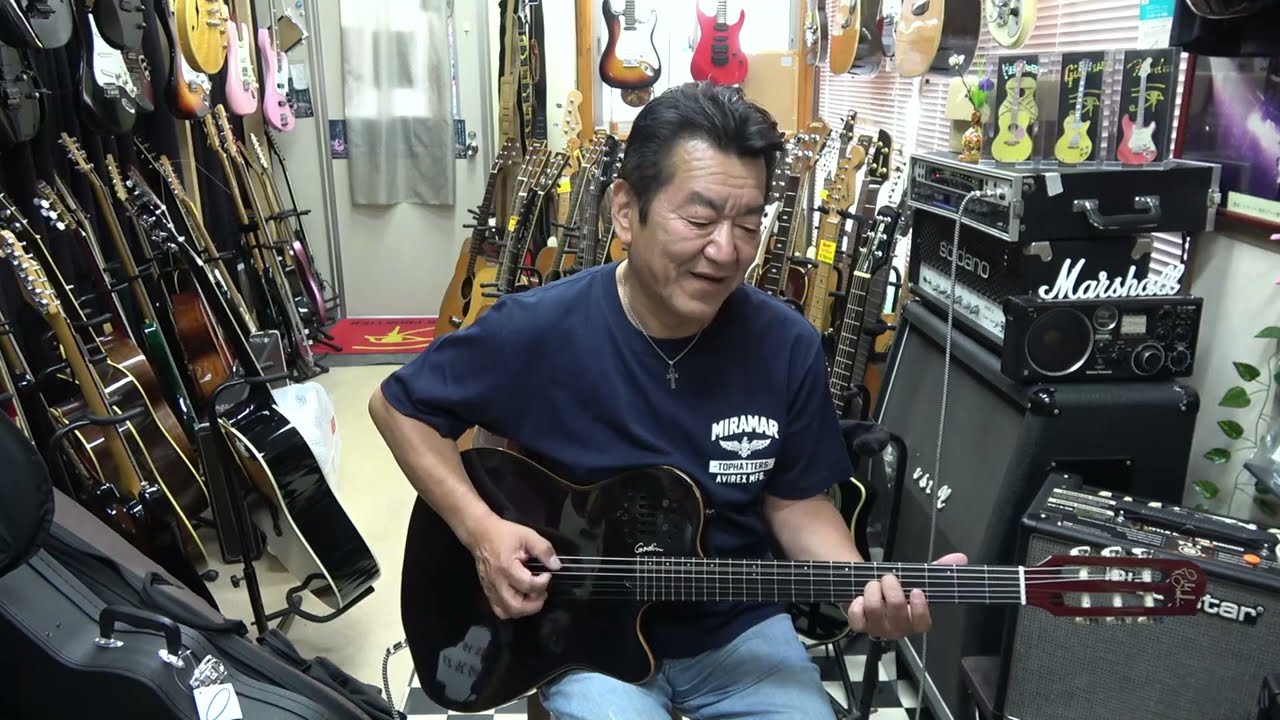 Godin ACS Slim SA  ゴダンのエレガット スリムネックで弾きやっす！