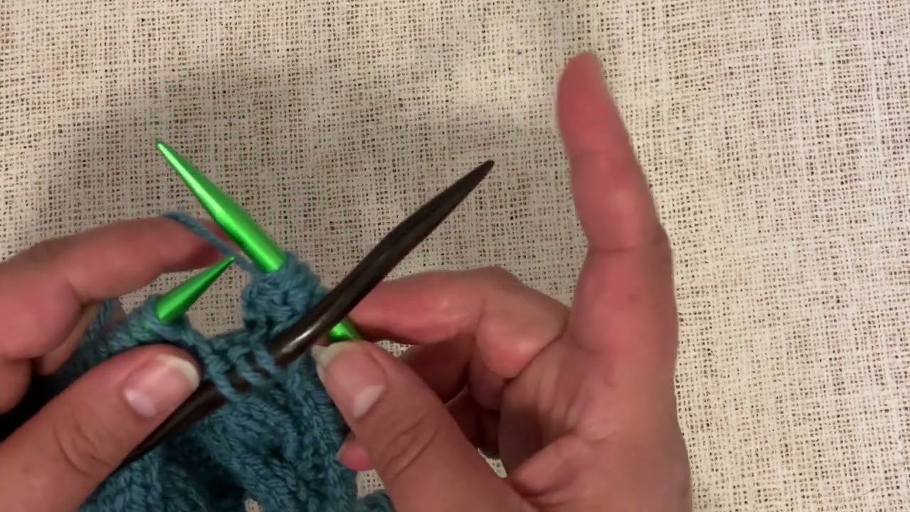 How to knit 6-stitch cables (C6B, C6F, 6-st LC, 6-st RC)