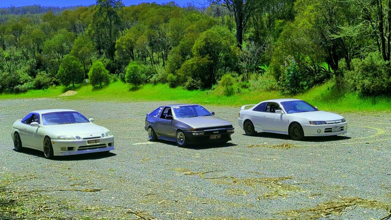 3 TOYOTAS AND 1 BIG HILL!