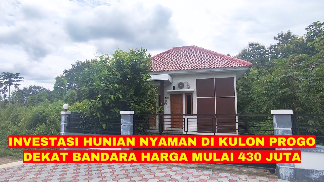 Rumah Eksklusif di Wates – 5 Menit ke Kampus UNY, Harga Mulai 430 Juta!