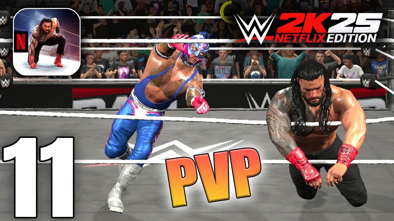 WWE 2K25 Mobile PvP Gameplay (iOS, Android) - Part 11