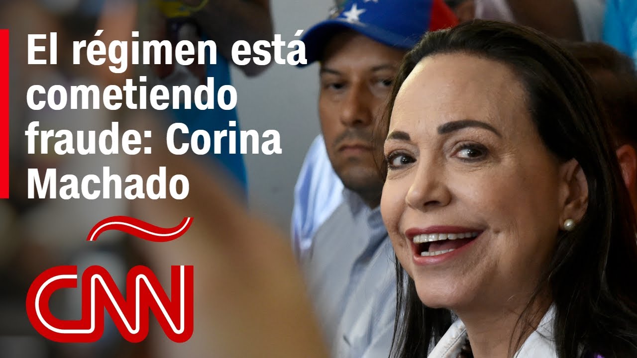 El régimen está cometiendo fraude: María Corina Machado