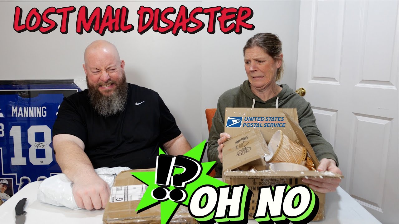ABSOLUTE DISASTER Found in our LOST MAIL Box