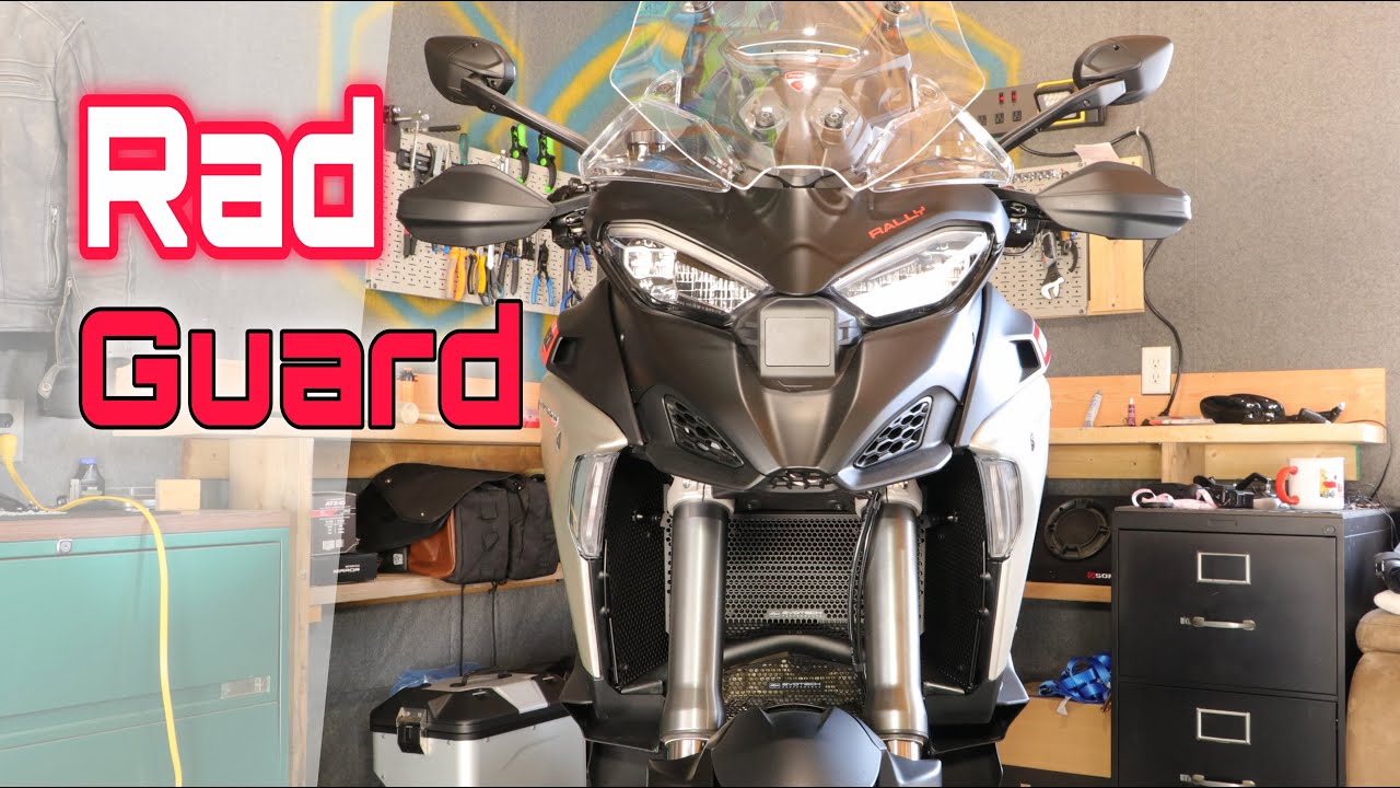 Защита радиатора Ducati Multistrada V4 Rally
