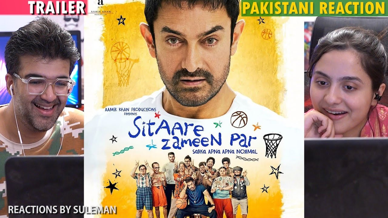 Pakistani Couple Reacts To Sitaare Zameen Par Trailer | Aamir Khan | Genelia Deshmukh