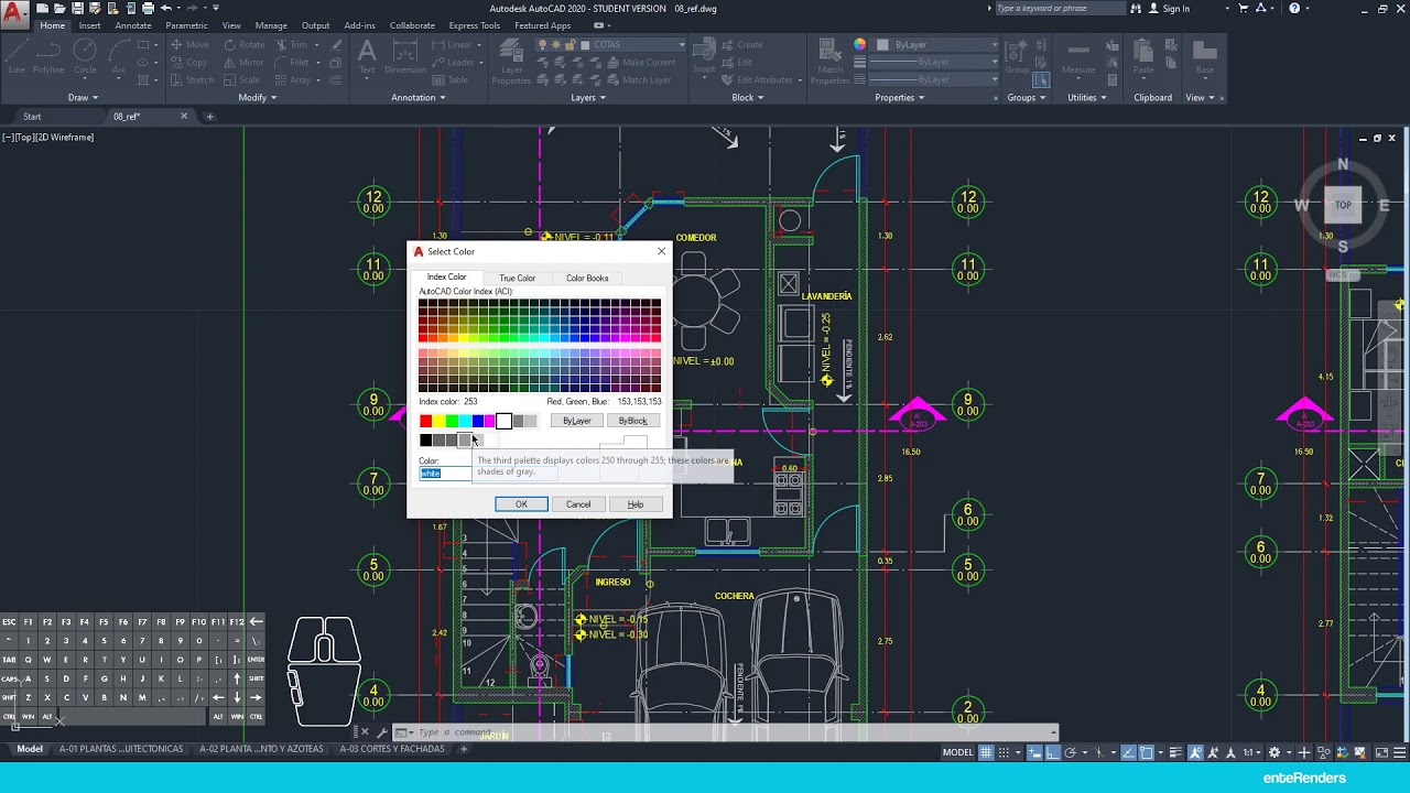 Calidad de linea en AutoCAD