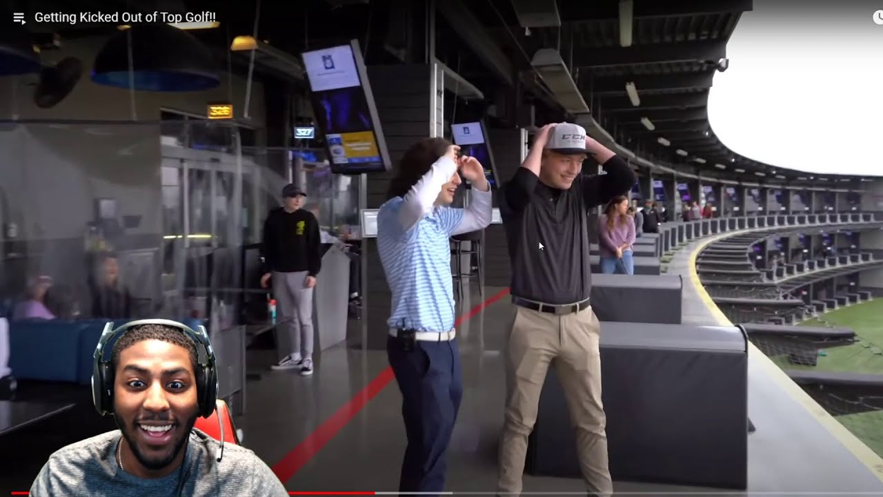 Kauschdaddy Getting Kicked Out of Top Golf!! **REACTION**