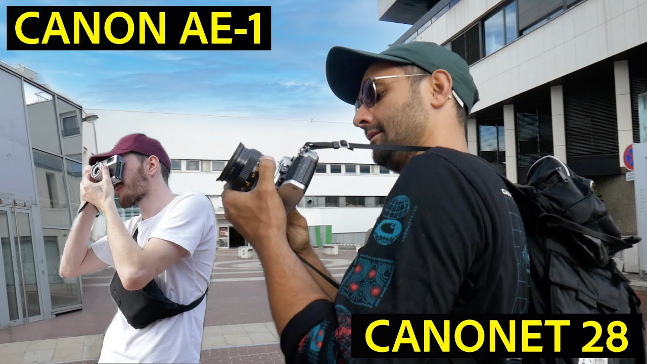 ON ÉCHANGE mon CANONET 28 avec son Canon AE-1 ! (feat. @MaximeMarques )