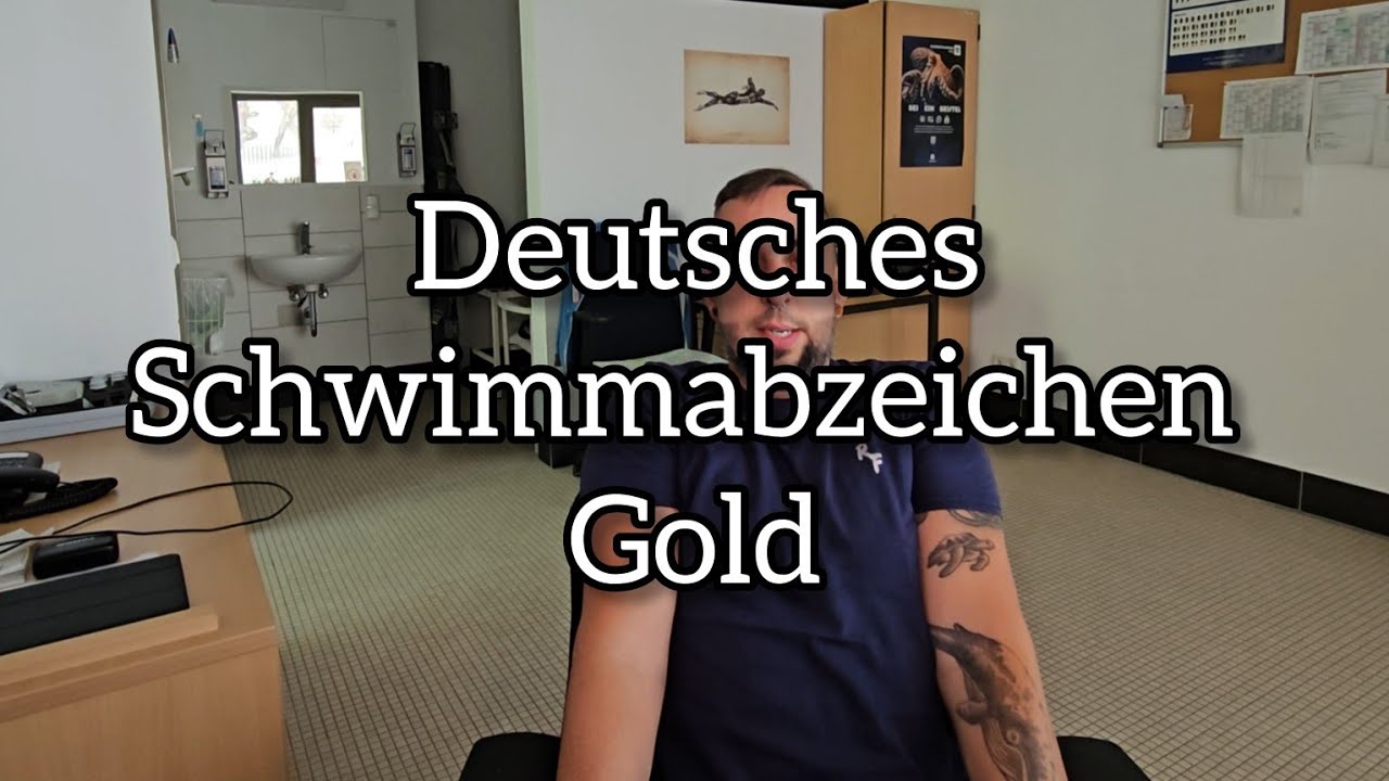 Deutsches Schwimmabzeichen Gold