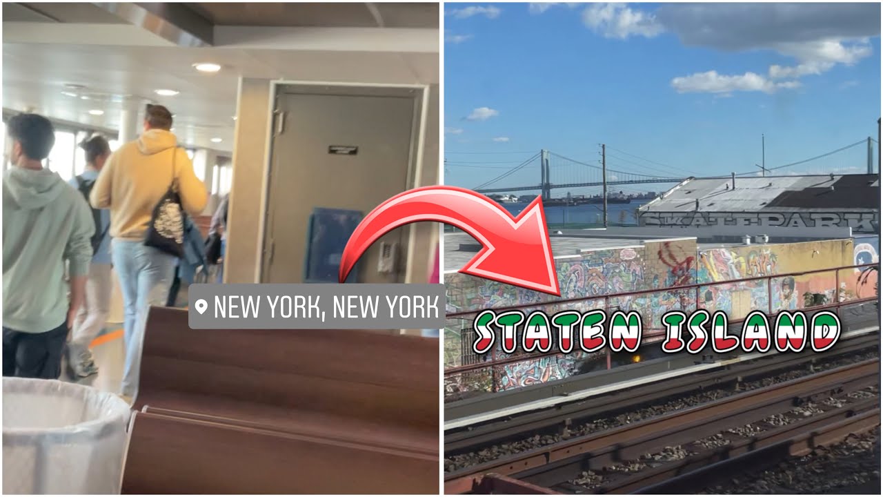*[TRANSFER STYLE JOURNEY!]* From NYC to Eltingville VIA the Ferry!
