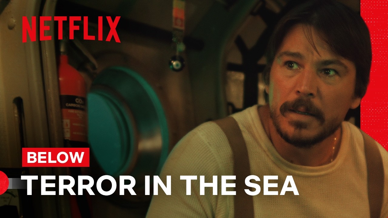 Josh Hartnett Meets The Giant Sea Creature | Below | Netflix Philippines