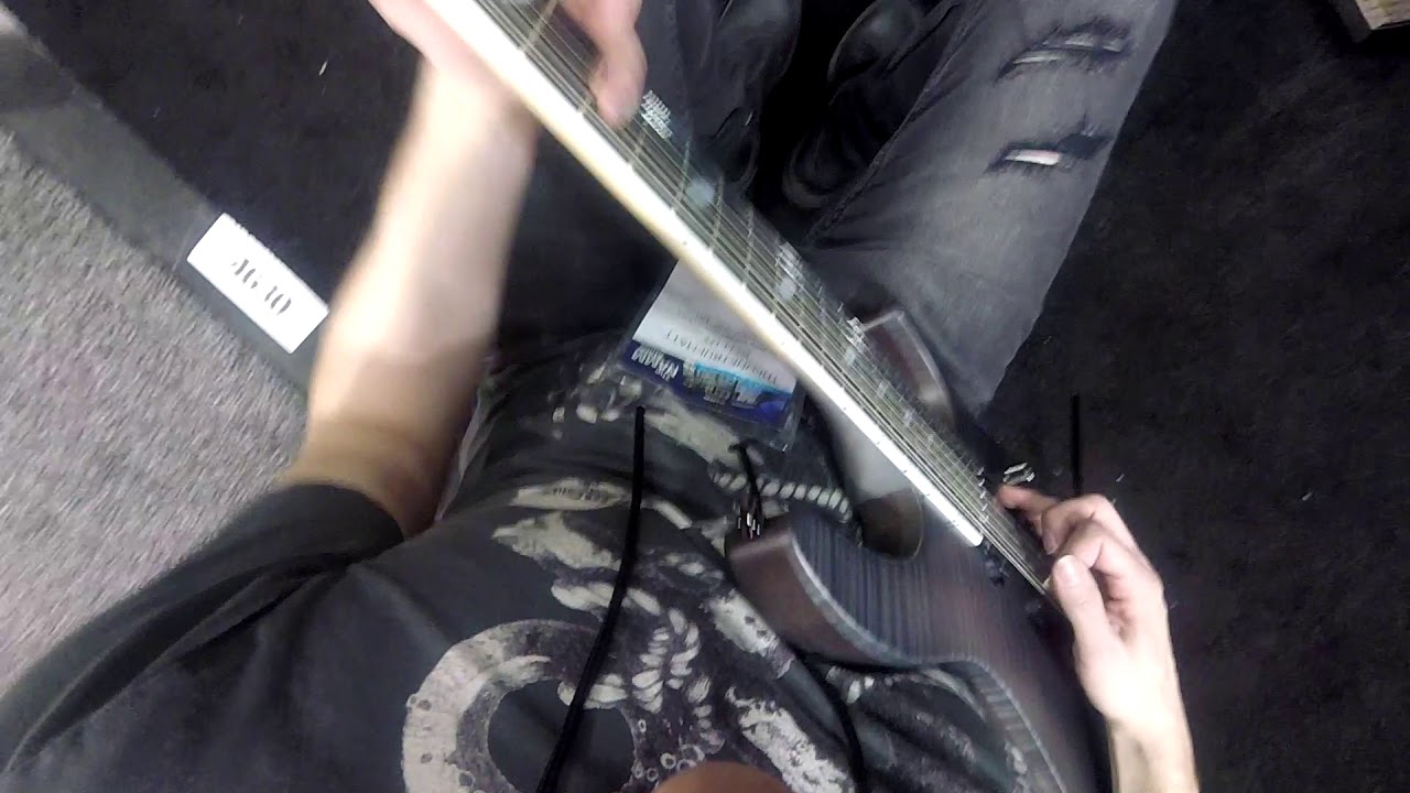 NAMM 2019 POV Shred Cam | Caparison Guitars Orbit 7 CZQ & TAT 7