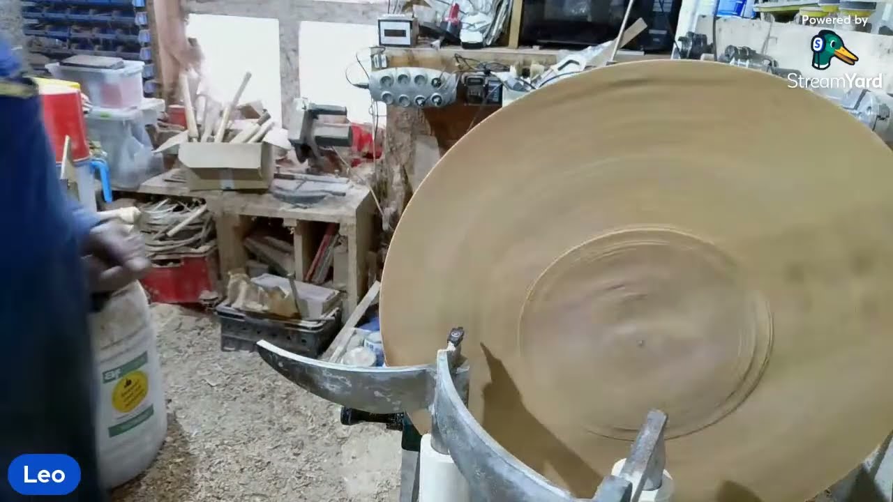 Roughing and coring a big wet Elm - Part 2