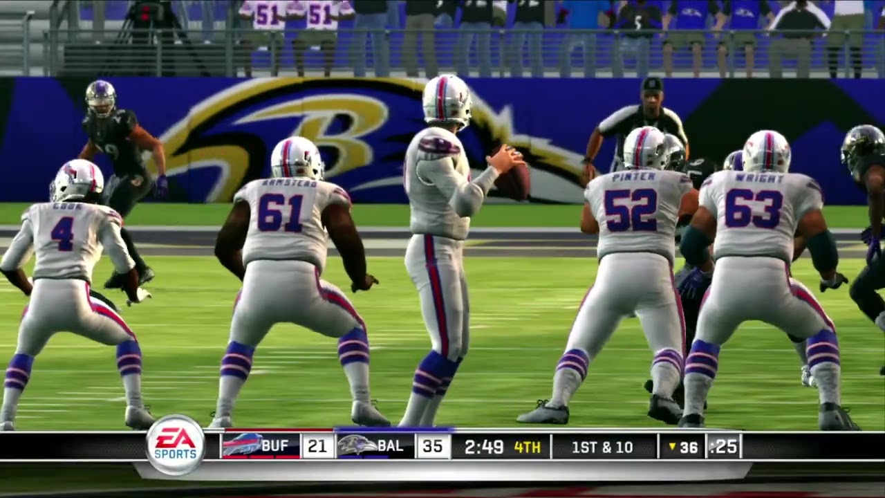 Reborn Sports Network Presentation -Madden 11 Mod yr 2 W10 Ravens vs. Bills (Part 4/5)
