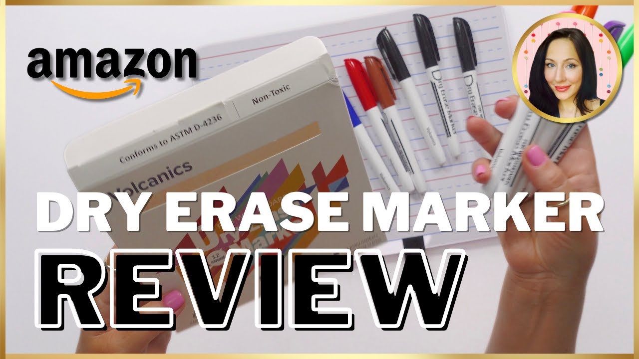 VOLCANICS DRY ERASE MARKERS | Honest Review