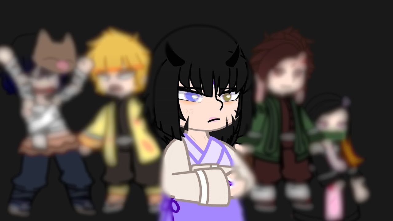 If my OC was in Demon slayer! | canon kny au | with some added headcanon | cringe..💞