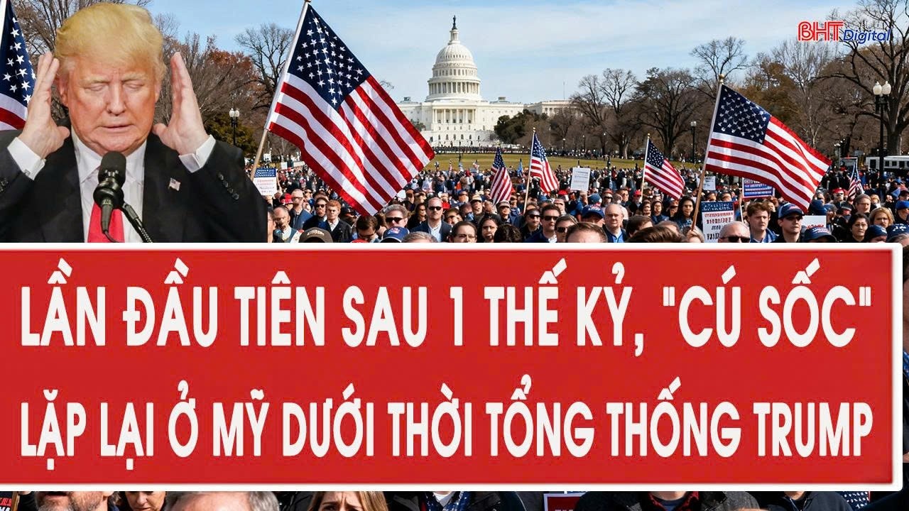 Lần đầu tiên sau 1 thế kỷ, “cú sốc” lặp lại ở Mỹ dưới thời Tổng thống Trump