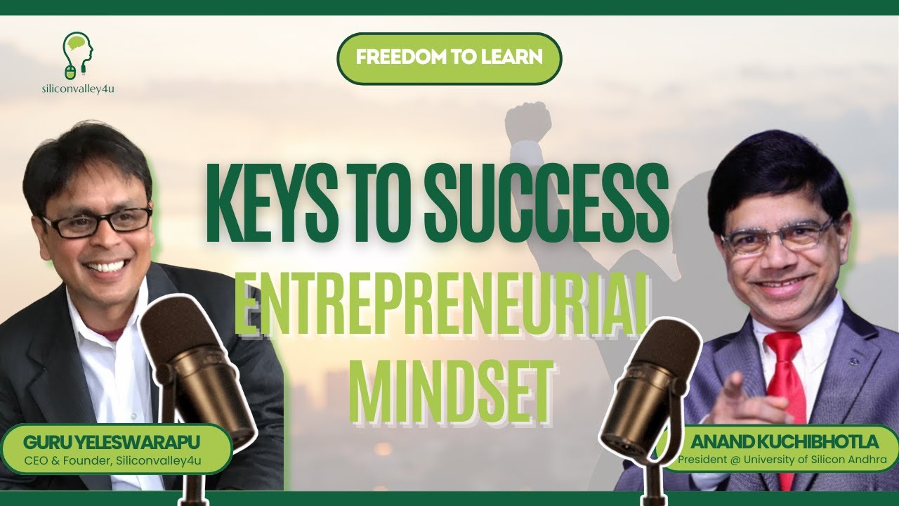 Developing an ENTREPRENEURIAL MINDSET: Keys to Success | Silicovalley4u