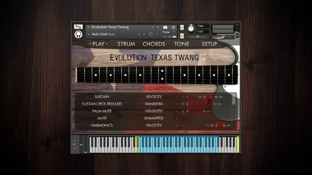 Evolution Texas Twang - Factory Presets Demo