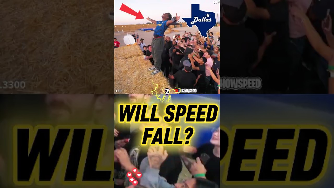 Толпа iShowSpeed ​​гуляет по Далласу &mdash; поймают ли они его?! 😱🔥