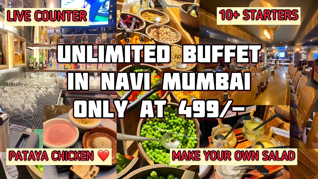 Buffet In Navi Mumbai | Cheapest Buffet | The Union Vashi | मराठी व्लॅाग #navimumbai