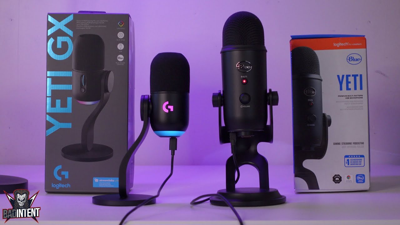Logitech Yeti GX против Blue Yeti