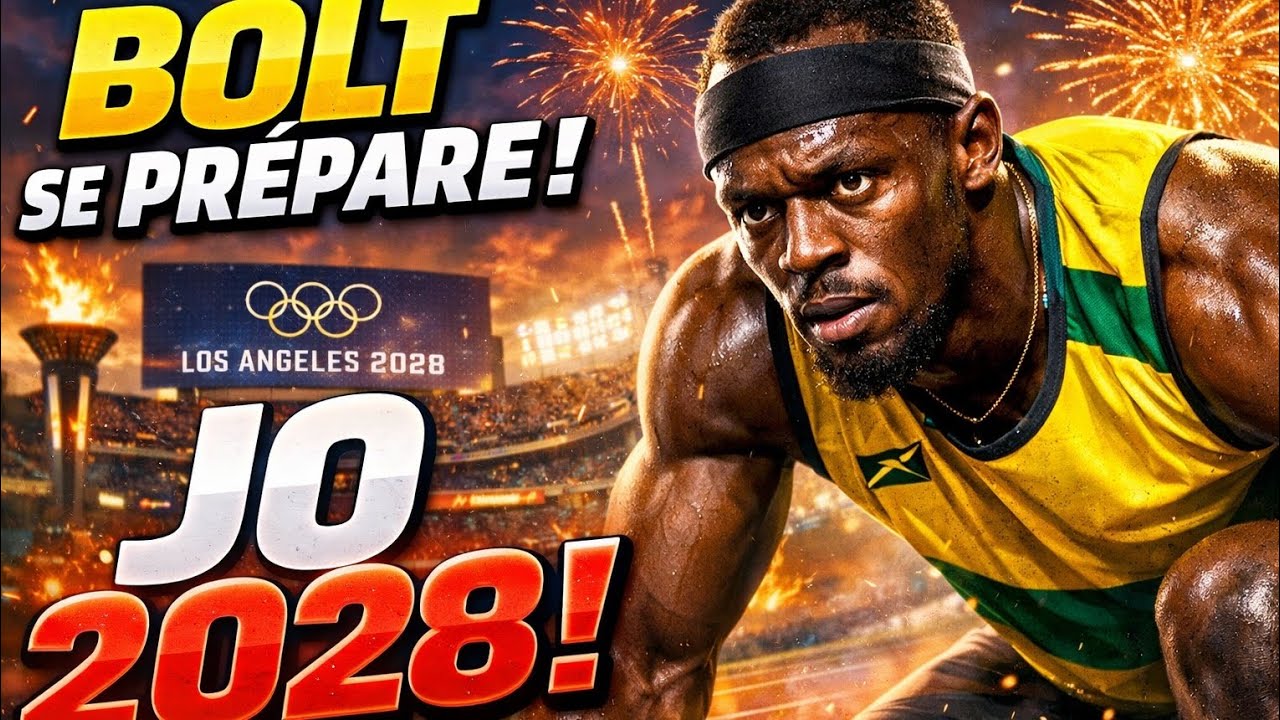 Usain Bolt se prépare pour les JO 2028