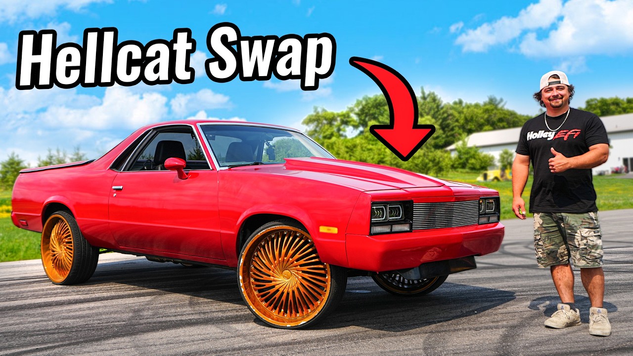 Hellcat Swapped El Camino!