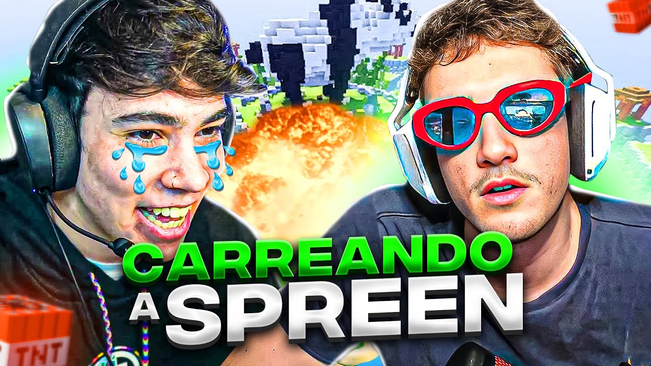 CARREANDO A @Spreen EN SKYWARS