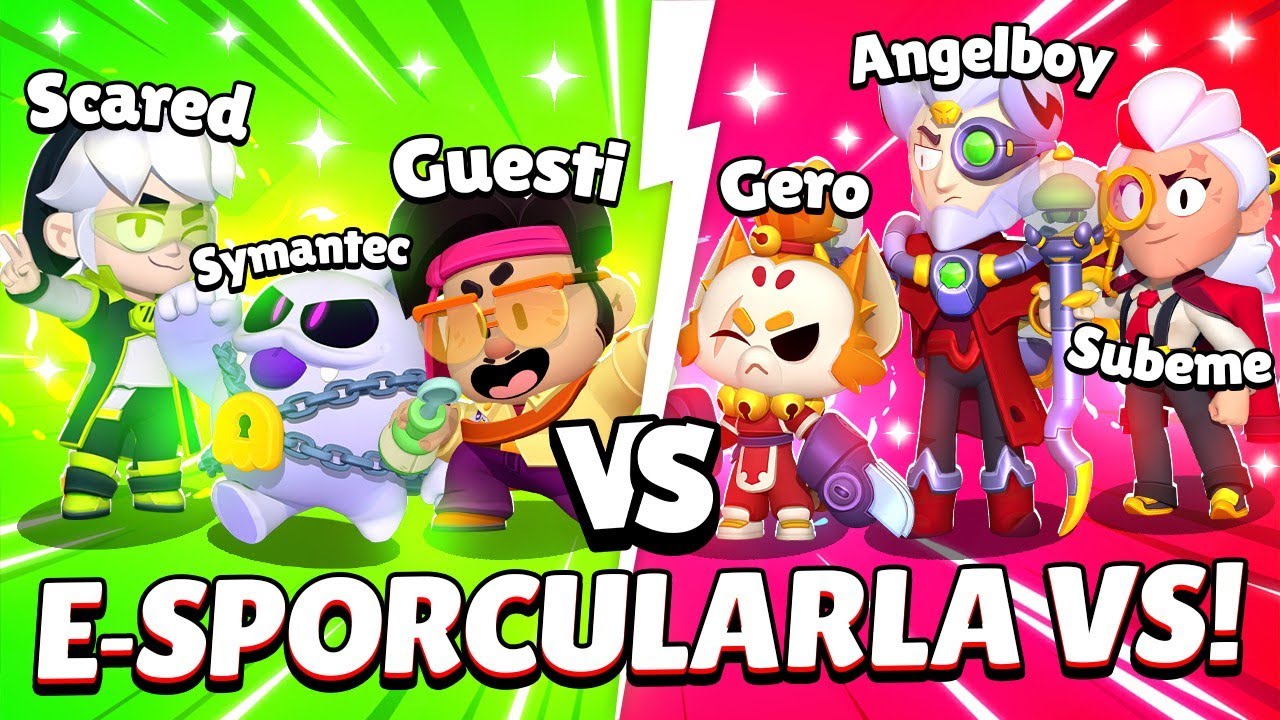МЫ ИГРАЛИ ПРОТИВ КИБЕРСПОРТСМЕНОВ С ЧЕМПИОНОМ МИРА! Brawl Stars