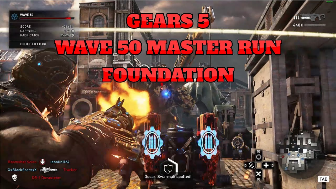 Gears 5 - Horde Wave 50 On Master (FOUNDATION)