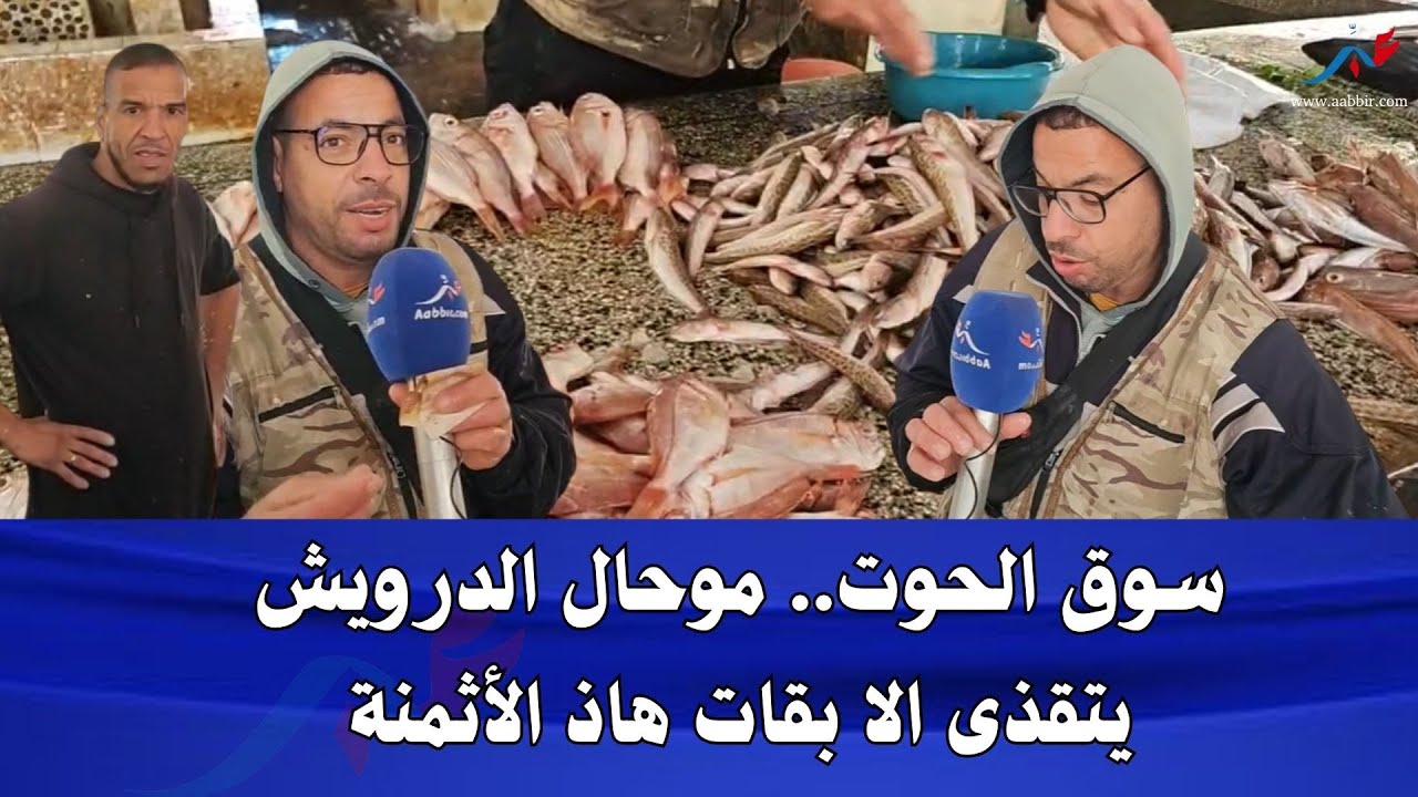 سوق الحوت.. موحال الدرويش يتقذى الا بقات هاذ الأثمنة