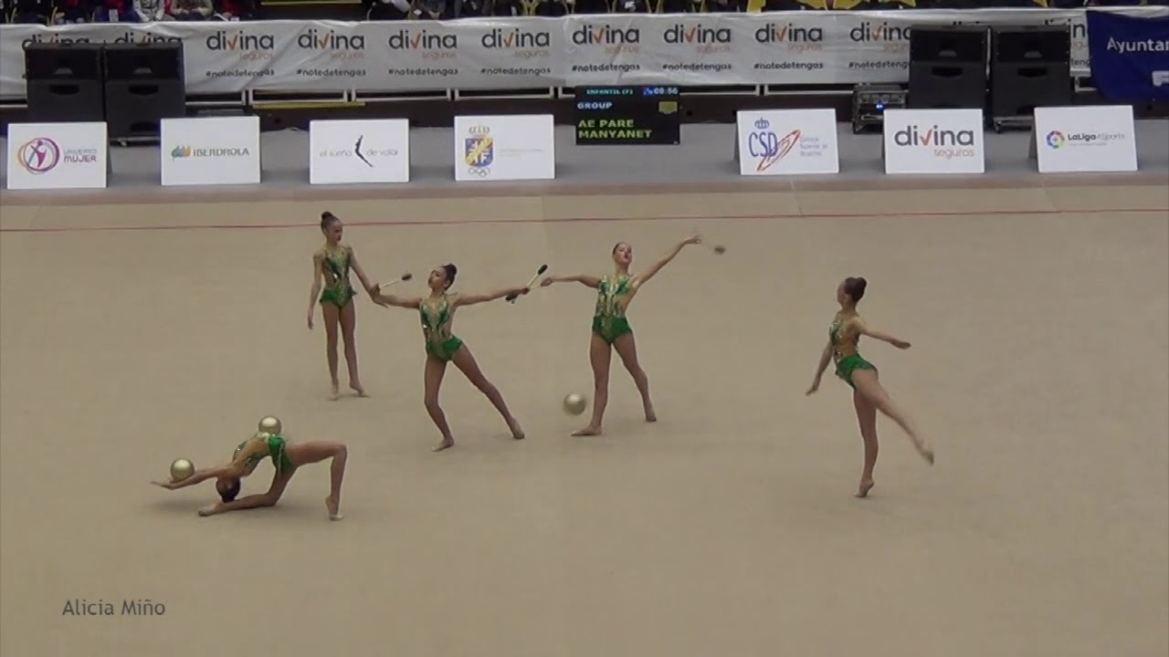 AE PARE Manyanet infantil, Cto. de España Conjuntos Valladolid 2017