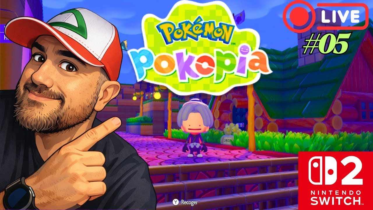 #05 - POKOPIA - BRINCANDO DE BOB O CONSTRUTOR