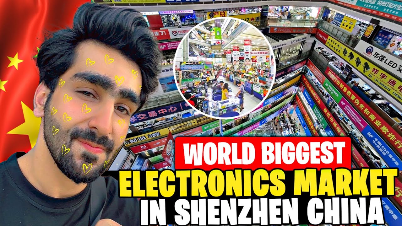 World Biggest Electronics Market in Shenzhen City of China 🇨🇳 | The World of Electronics 🙀