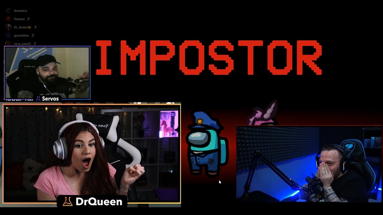 Ο ΘΕΟΧΑΡΗΣ IMPOSTOR vs. DrQueen & Servou