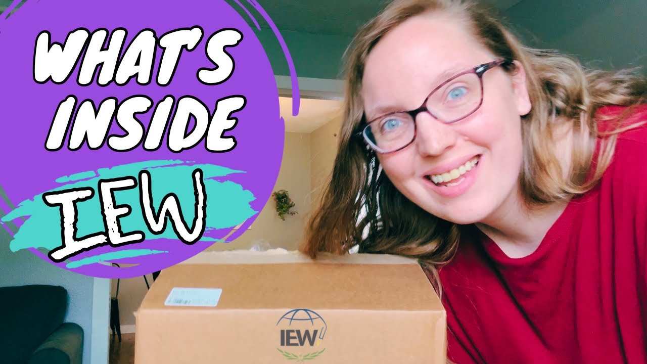 IEW Unboxing Homeschool Language Arts Curriculum