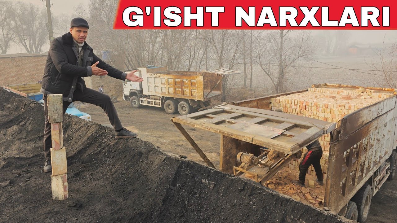 Pishgan G'isht Narxlari | Arzon Narxda 👍