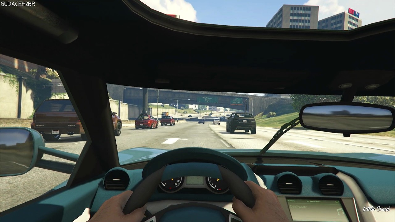 GTA 5 - First-Person | Free Roam Cruising the Highways of Los Santos